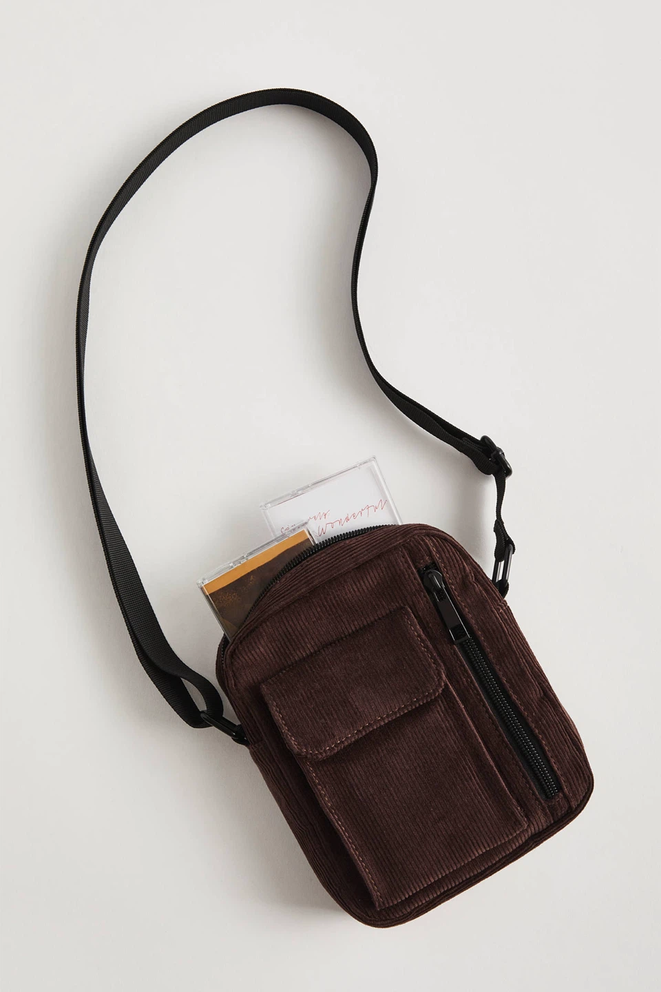 Urban Outfitters Corduroy Mini Messenger Bag - Brown - photo 5