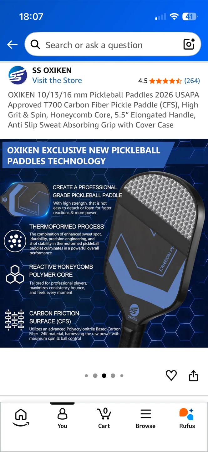OXIKEN Pickleball Paddle - photo 3