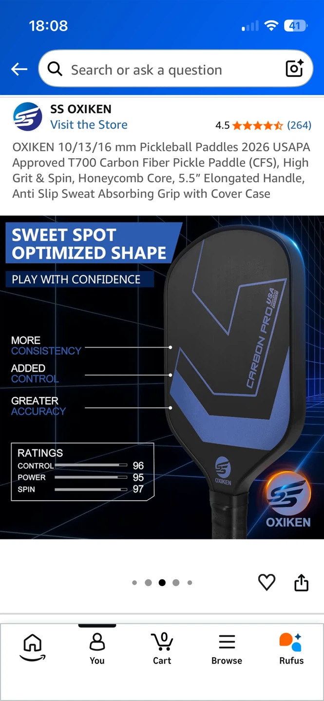 OXIKEN Pickleball Paddle - photo 5