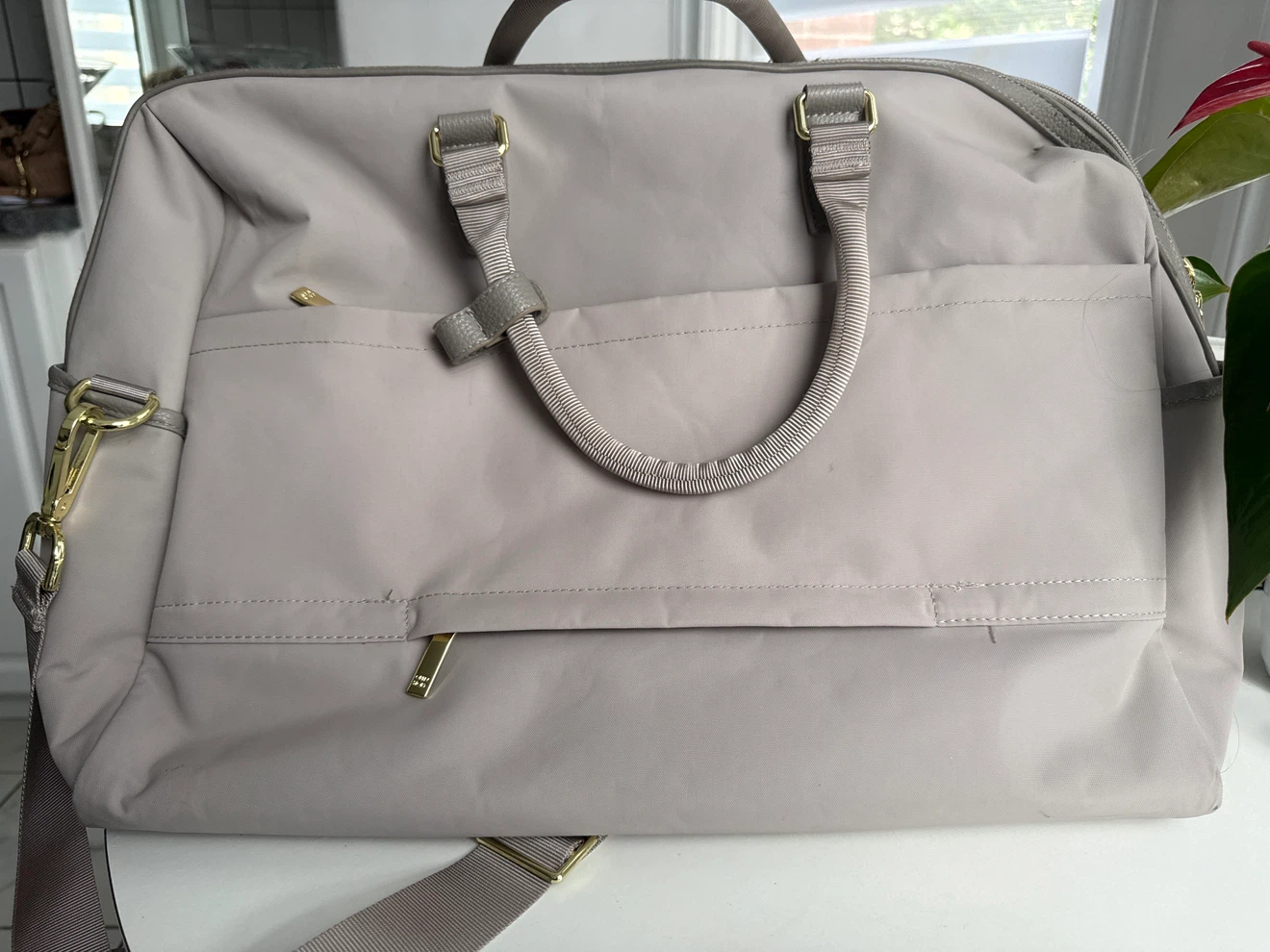 Open story Duffle Bag with Shoulder Strap
