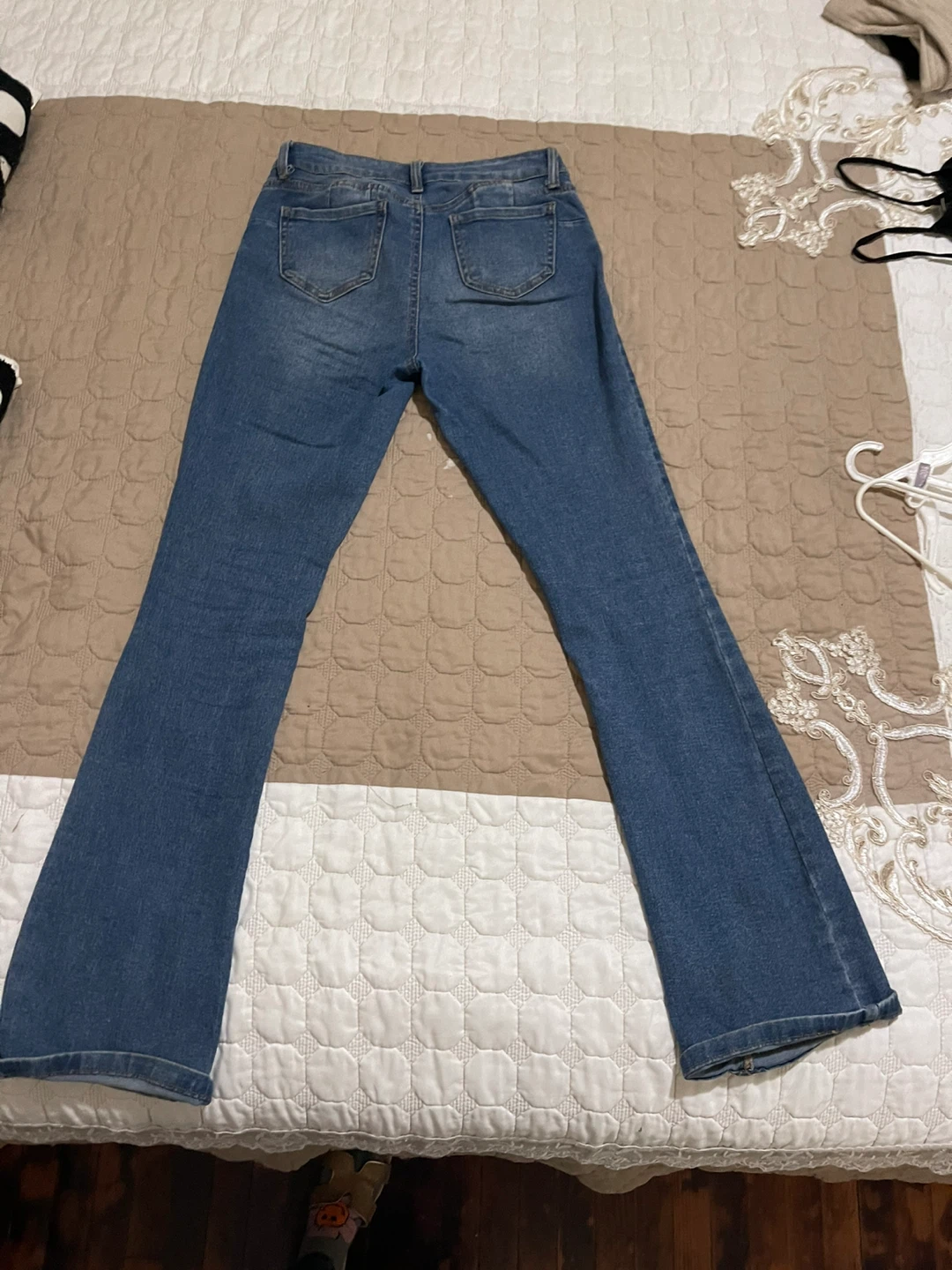 FLARE Blue Wash Flare Jeans - photo 2