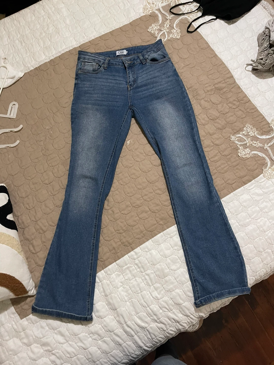 FLARE Blue Wash Flare Jeans