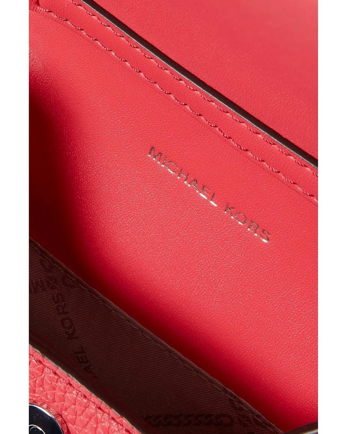 MICHAEL KORS Jet Set SMALL NS PHONE CHAIN CROSSBODY Geranium - photo 4