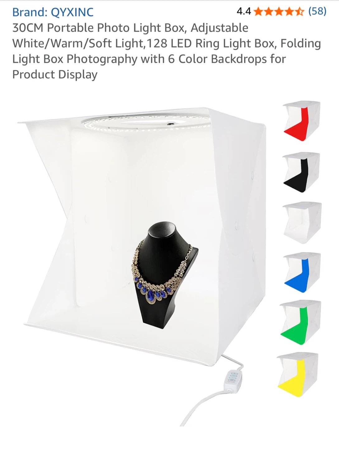 30cm Portable Photo Light Box Studio