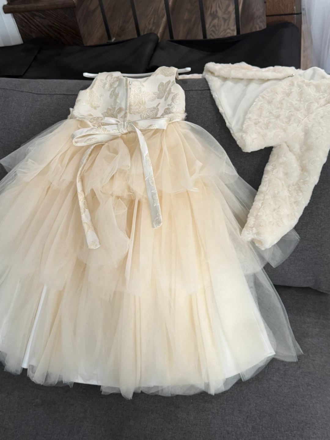 flower girl dress - photo 3