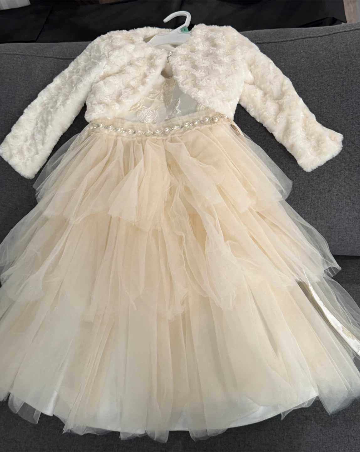 flower girl dress - photo 4