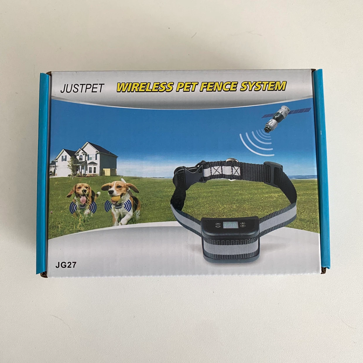 JUSTPET Wireless Pet Fence System Dog Collar