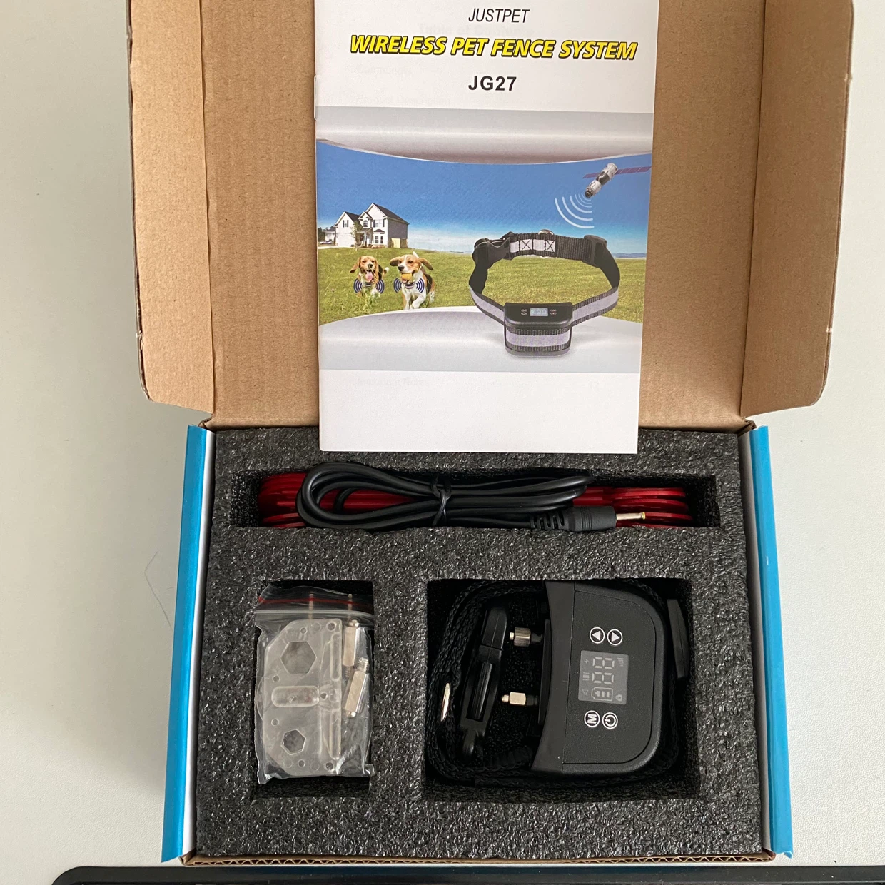 JUSTPET Wireless Pet Fence System Dog Collar - photo 3