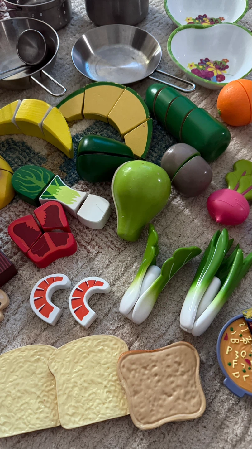 Kids Play Food and Kitchen Accessories Set - photo 4