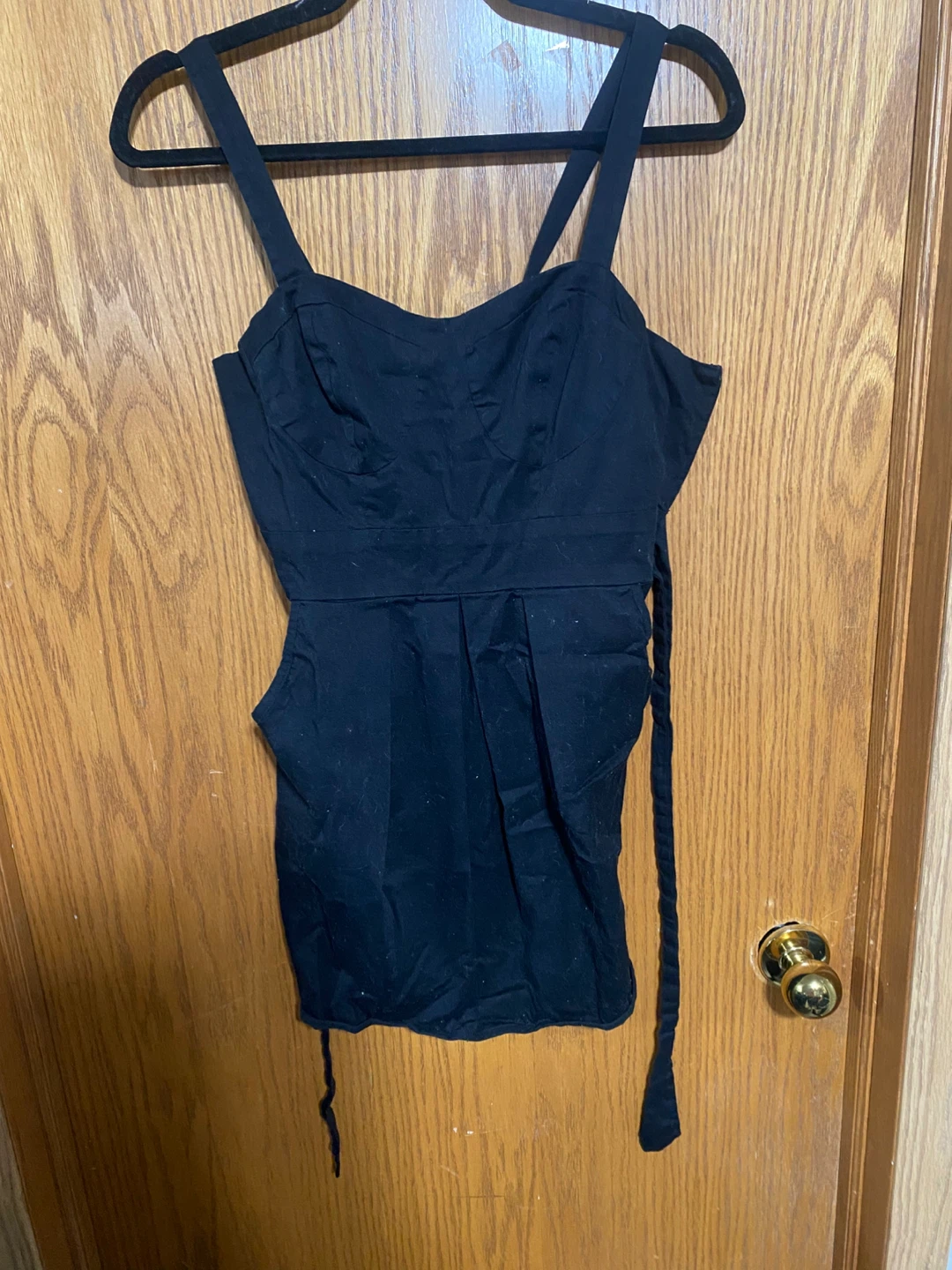 Strappy Women’s Dress Elegant Style pockets
