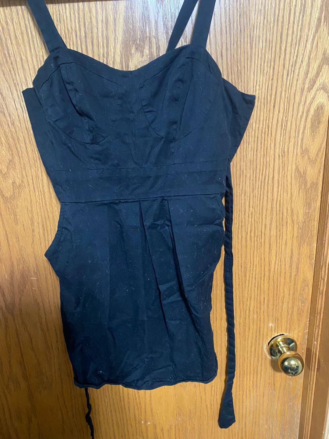Strappy Women’s Dress Elegant Style pockets - photo 2