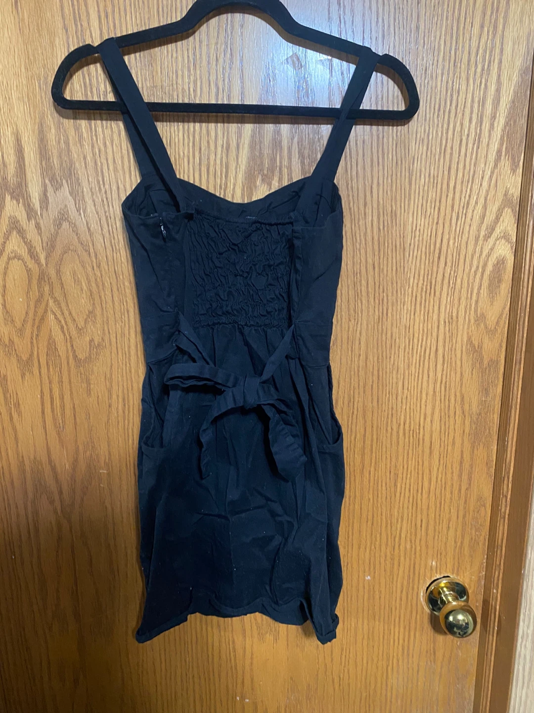 Strappy Women’s Dress Elegant Style pockets - photo 4