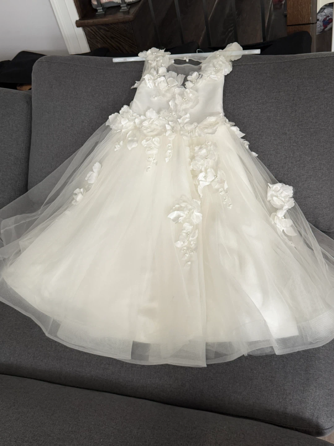 White Flower Girl Dress - photo 2