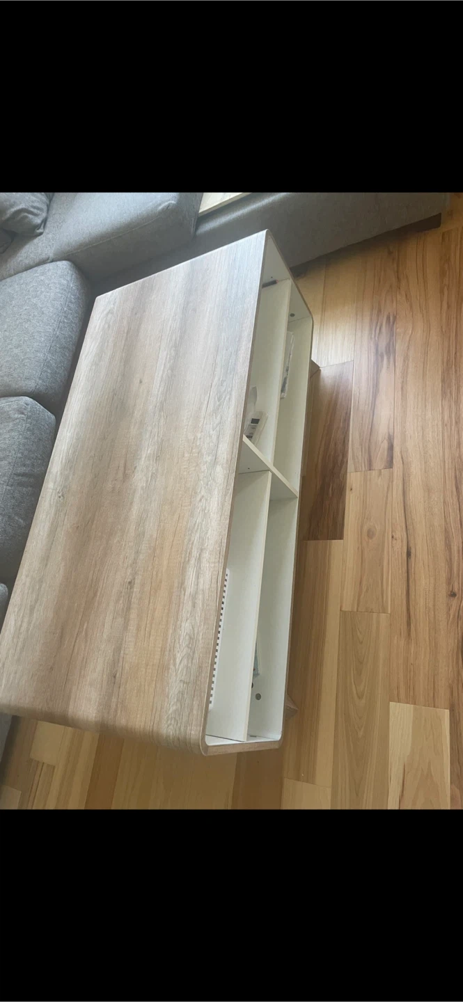 Structube Wooden Coffee Table and 2 side tables - photo 5