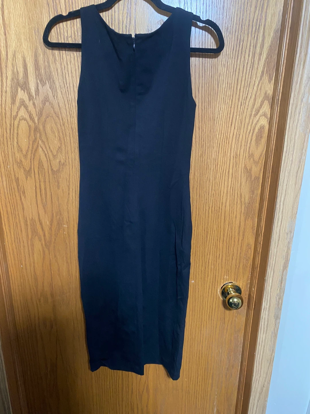 le chateau Black Sleeveless Midi Sheath Dress - photo 5