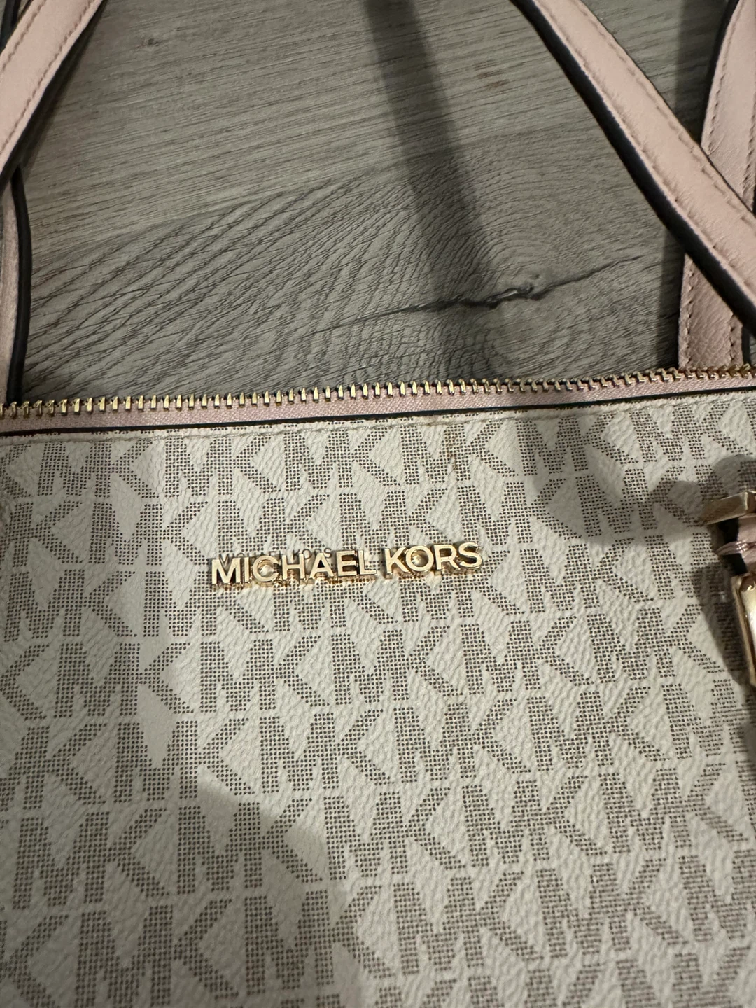 Michael Kors Jet Set Saffiano Leather Tote Pink - photo 3