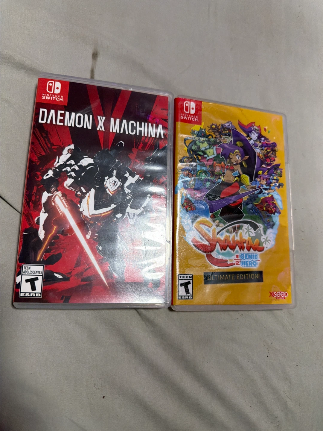 Nintendo Switch Games: Shantae & Daemon X Machina