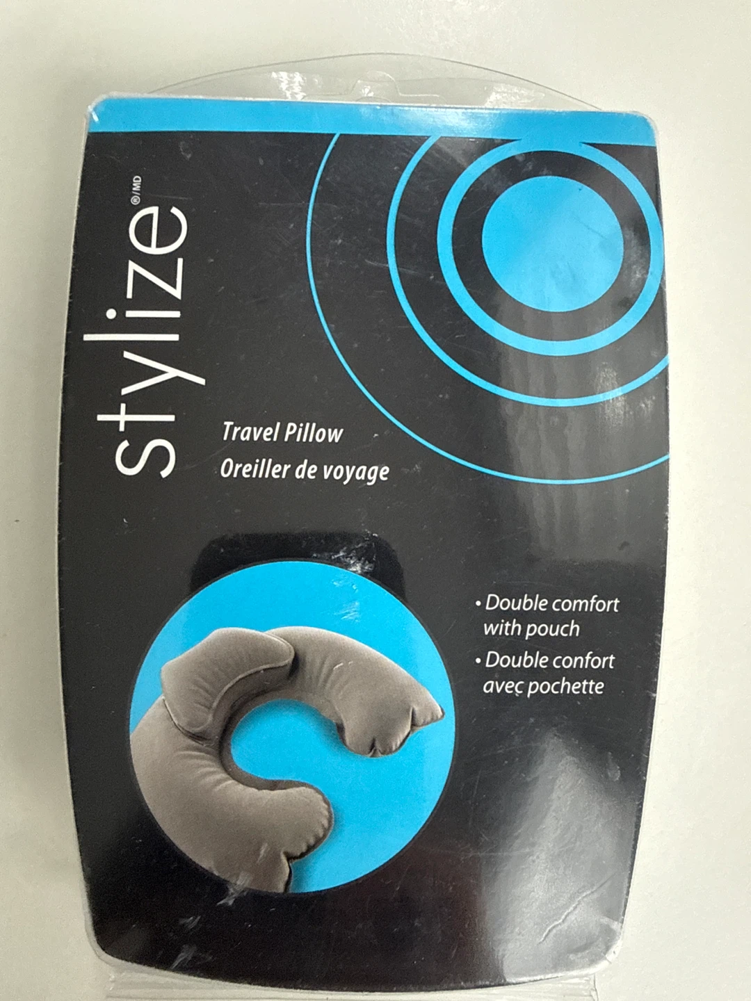 New Stylize Travel Pillow with Pouch