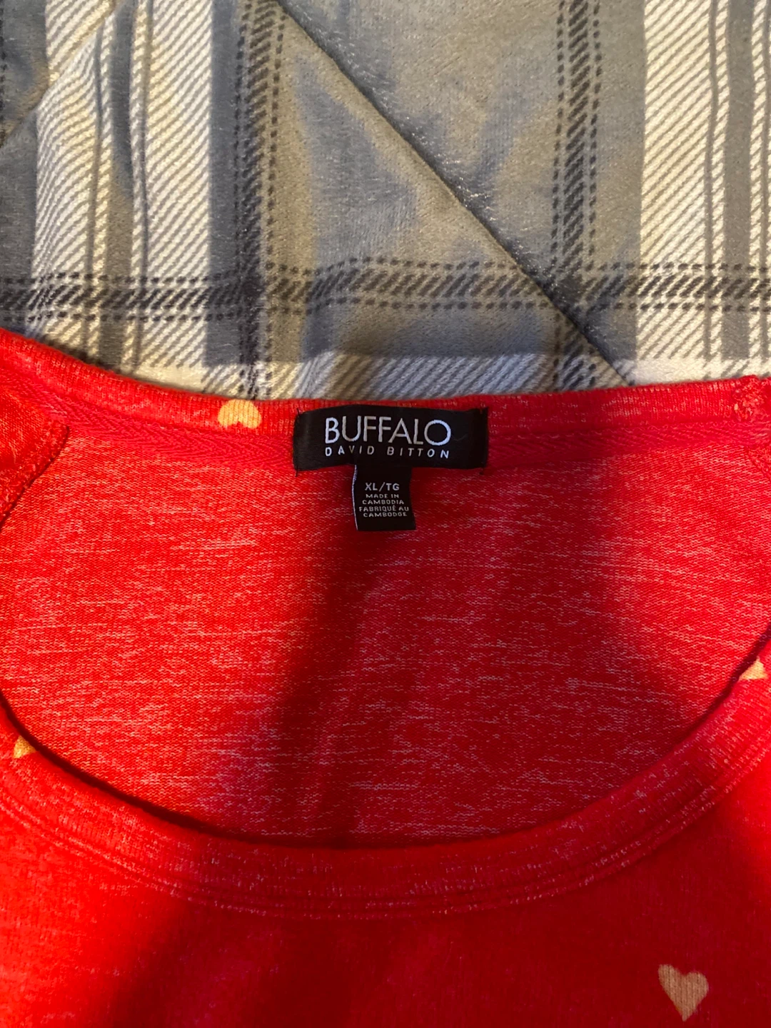 Buffalo David Bitton Red Long Sleeve Shirt Size XL - photo 2
