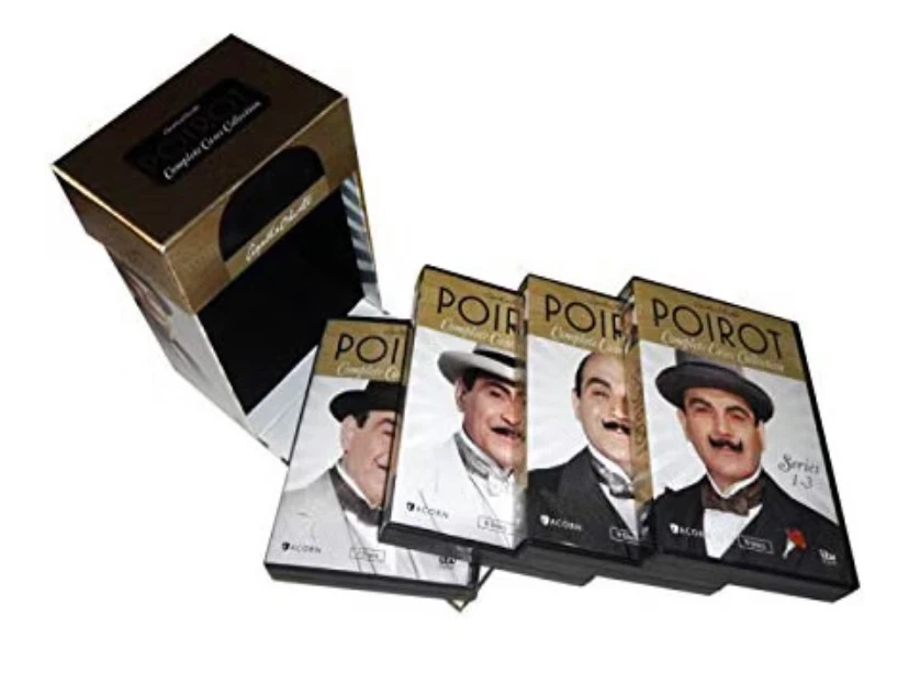 New Agatha Christie's Poirot: Complete Cases DVD Collection - photo 2