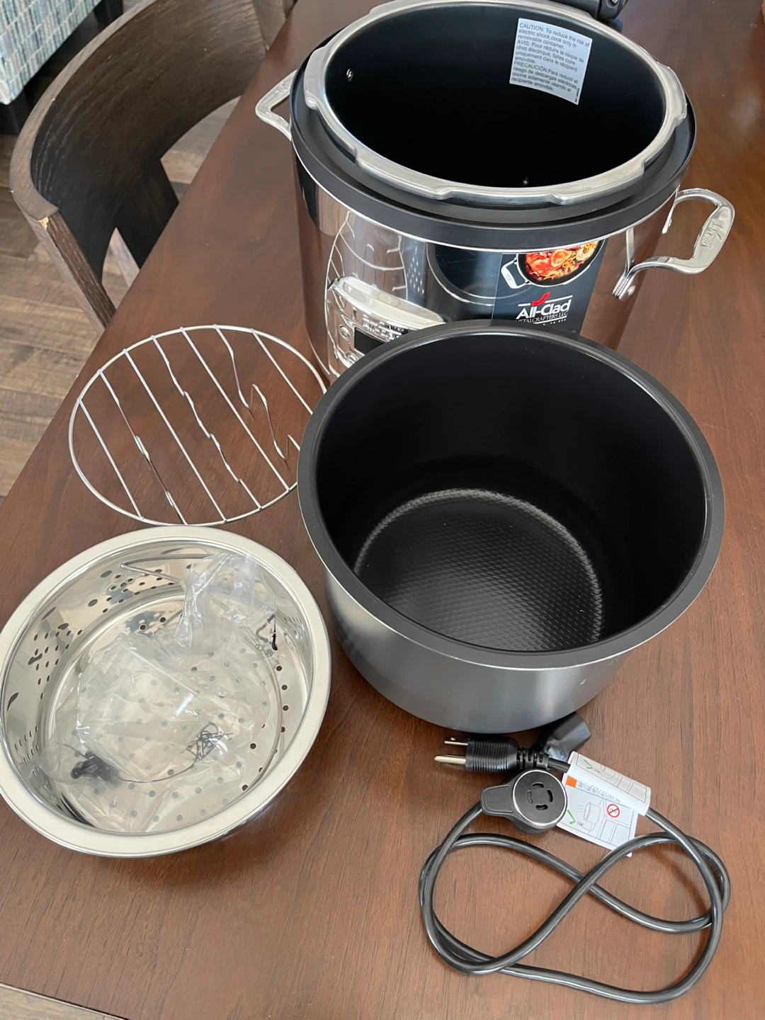 All-Clad Electric Pressure Cooker - photo 3