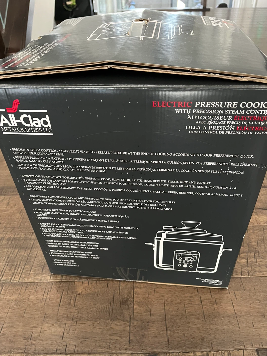 All-Clad Electric Pressure Cooker - photo 5
