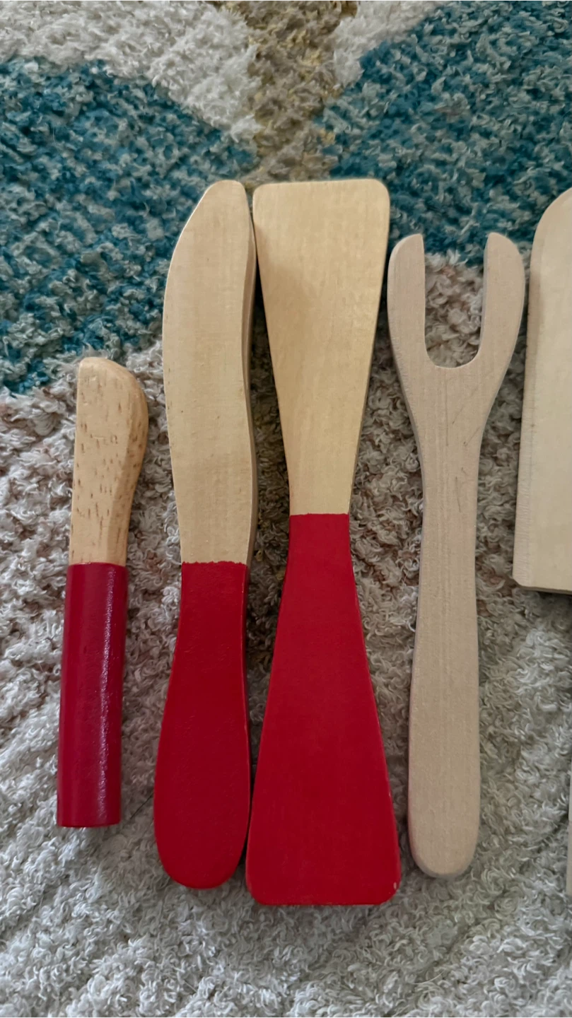 Wooden Toy Kitchen Utensils Set - photo 2