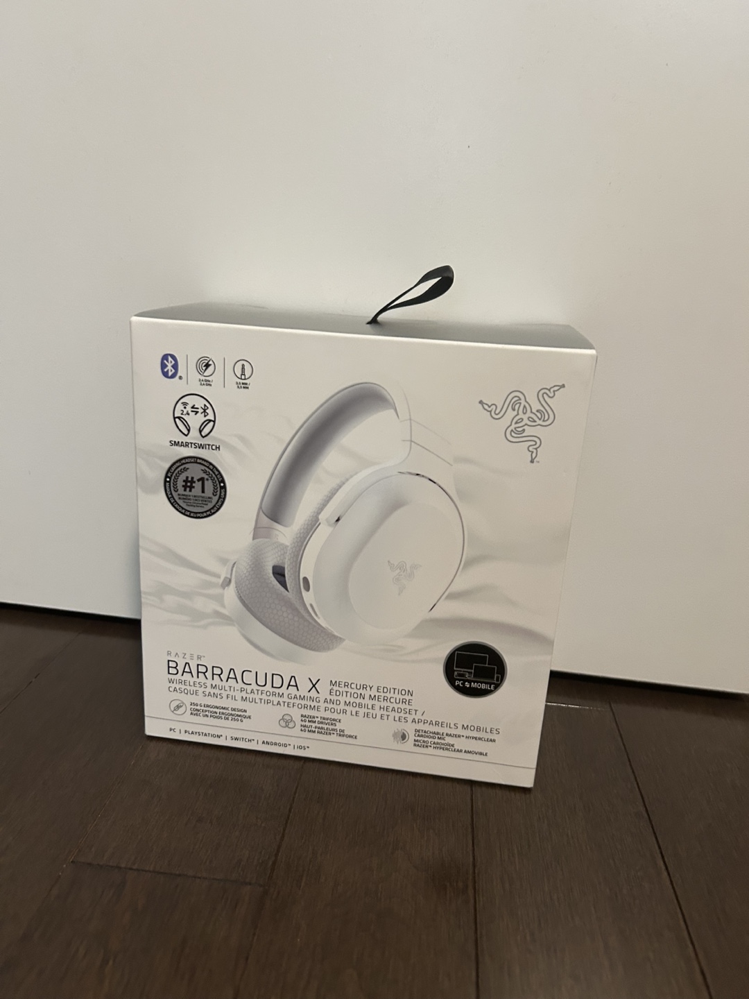 Razer Barracuda X Mercury Edition Wireless Headset