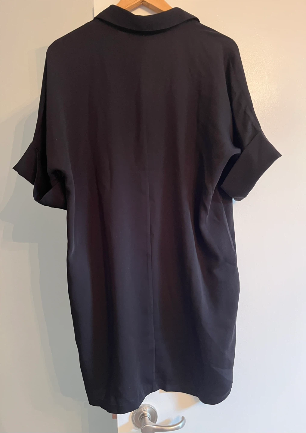 Minimalist Polo Style Shirt Dress - photo 3