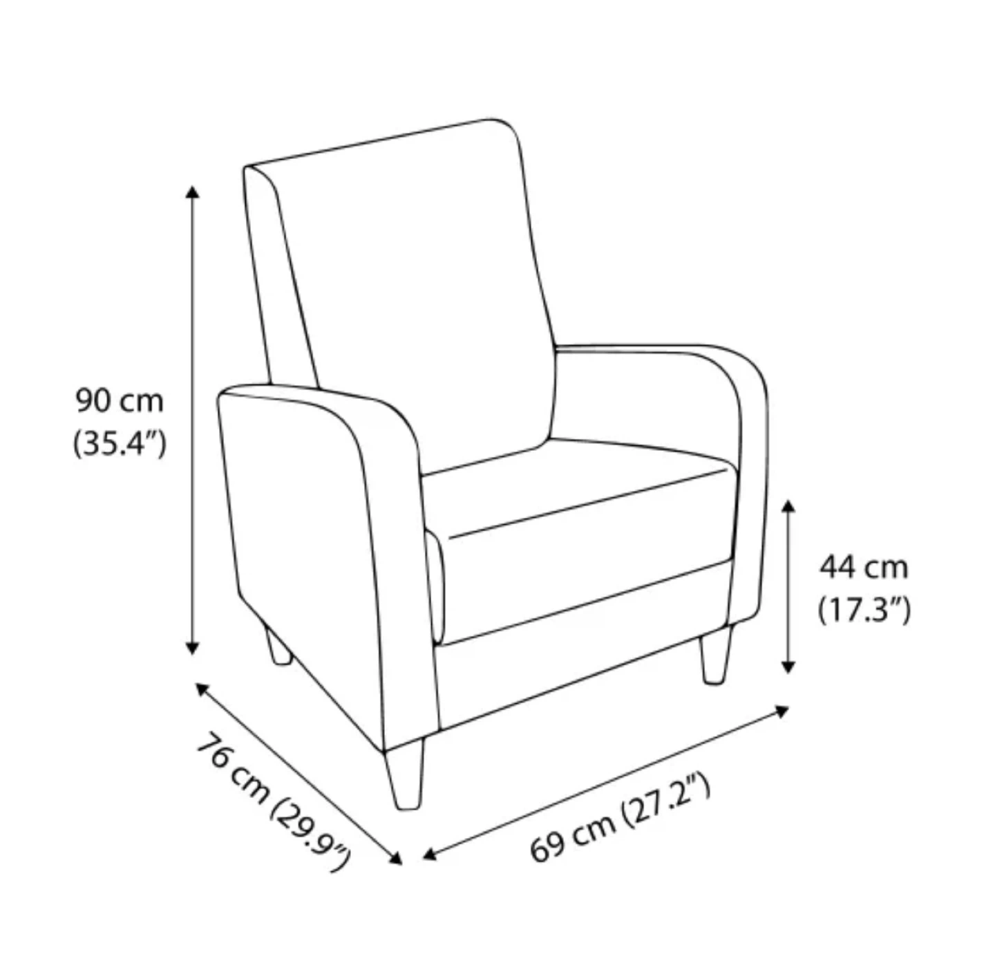 Light Grey Fabric Sofa and Armchair Set - JYSK - photo 5