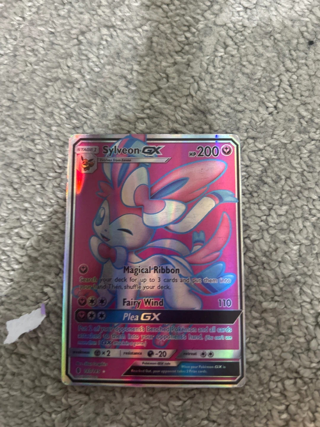 Sylveon GX Pokémon Card