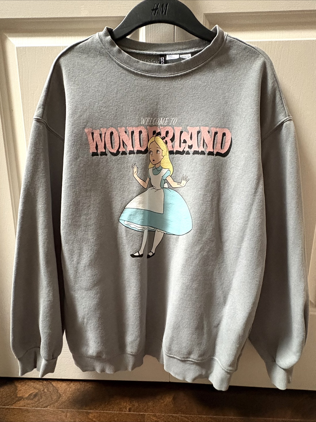 H&M Divided Disney Alice in Wonderland Sweatshirt