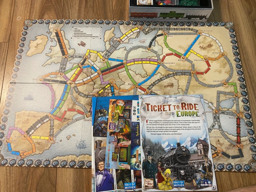 Ticket to Ride Board Game - photo 2
