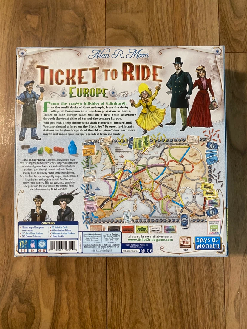 Ticket to Ride Board Game - photo 4
