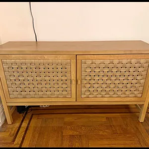 Woven Cabinet with Doors (Free delivery)