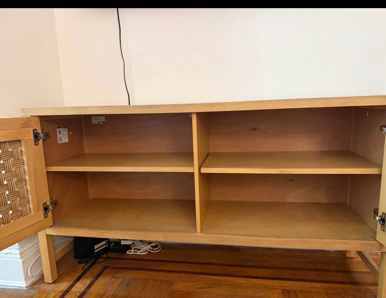 Woven Cabinet with Doors (Free delivery) - photo 2