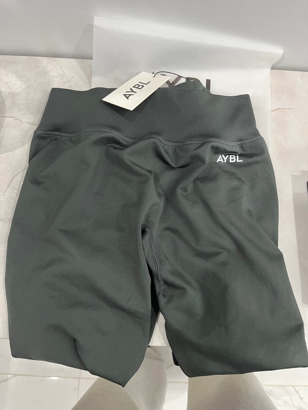 AYBL Medium Grey Workout leggings - photo 2