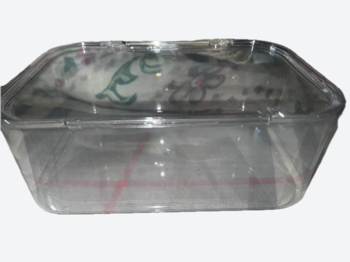 Acrylic organizer box for accessories