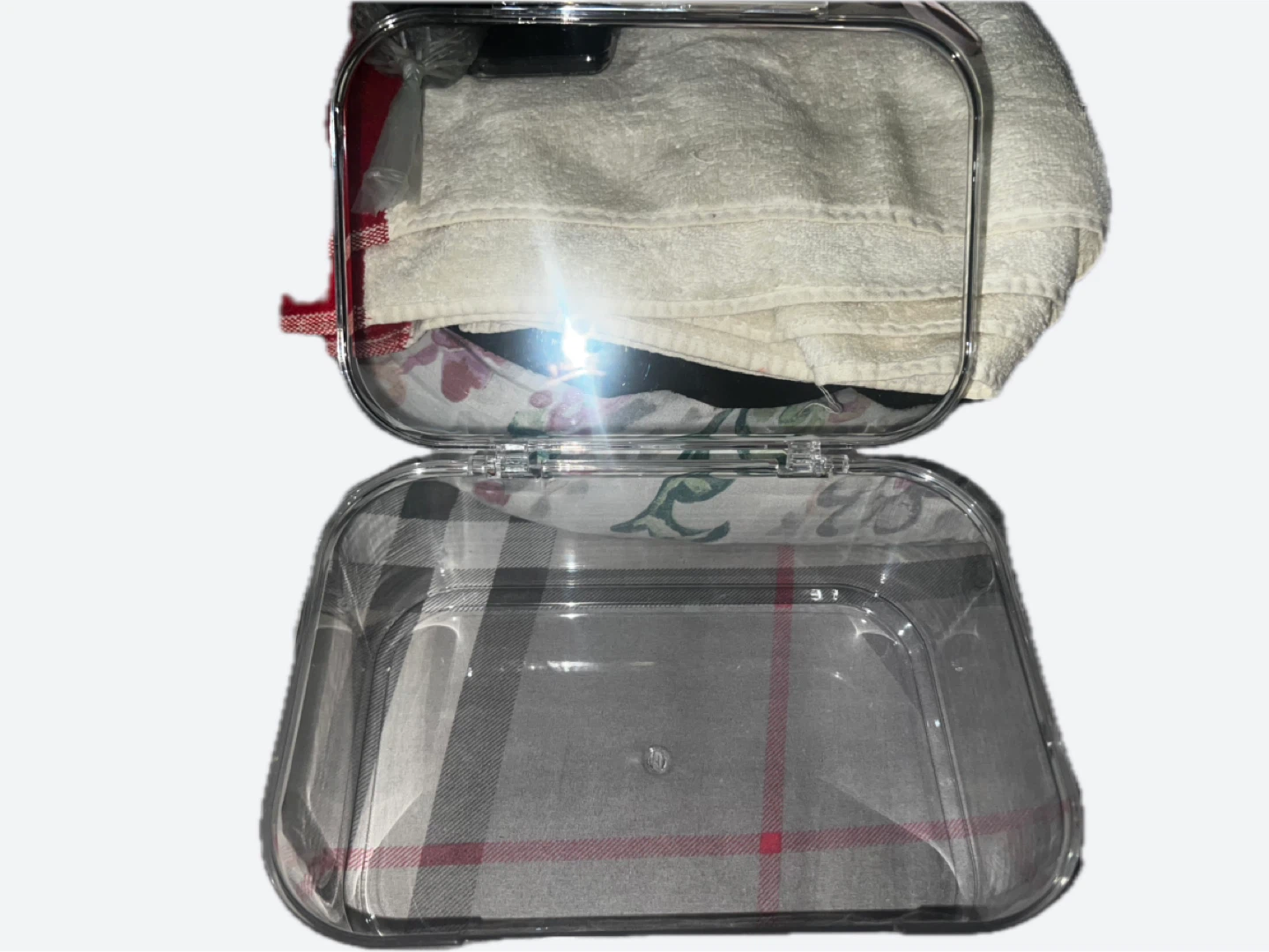 Acrylic organizer box for accessories - photo 3