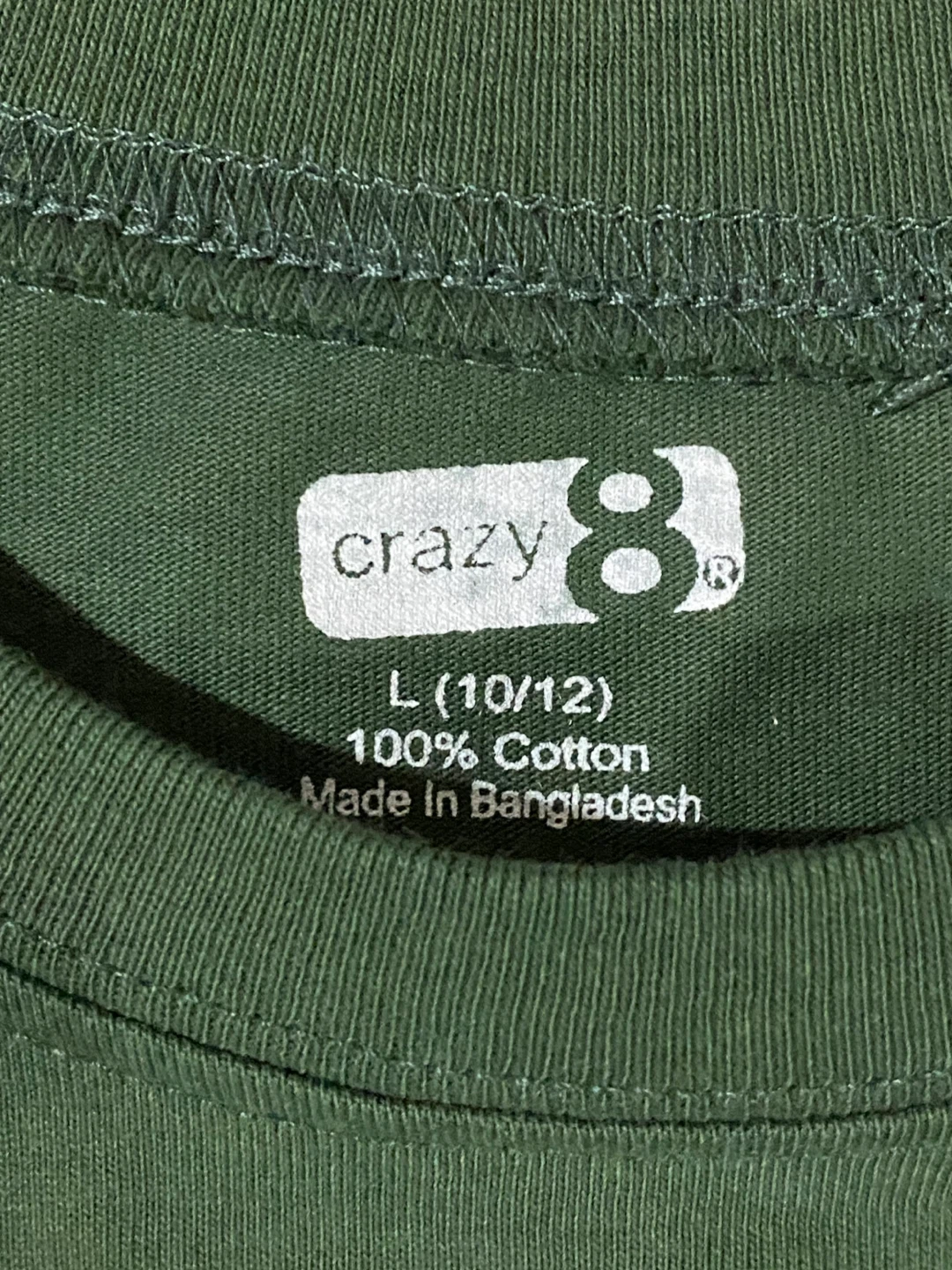 Crazy 8 Boys "Big Man On Campus" T-Shirt Size L (10/12) - photo 3