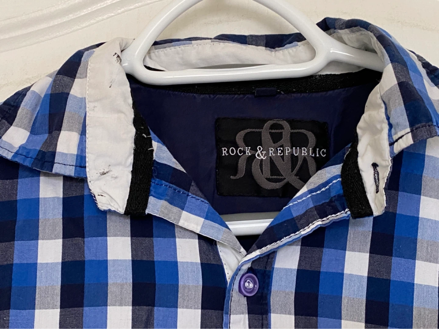 Rock & Republic Plaid Button-Up Shirt - photo 3