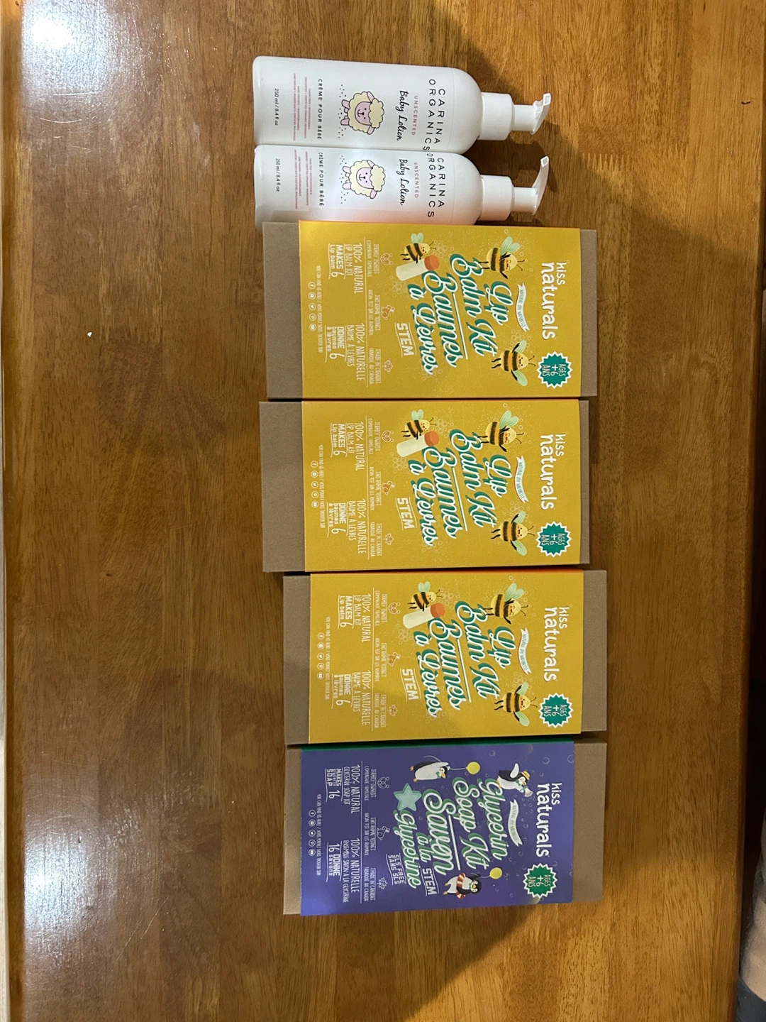 Carina Organics Baby Lotion & Kiss Naturals Kits