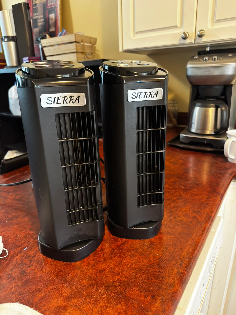 Sierra Personal Tower Fans - 2 Pack