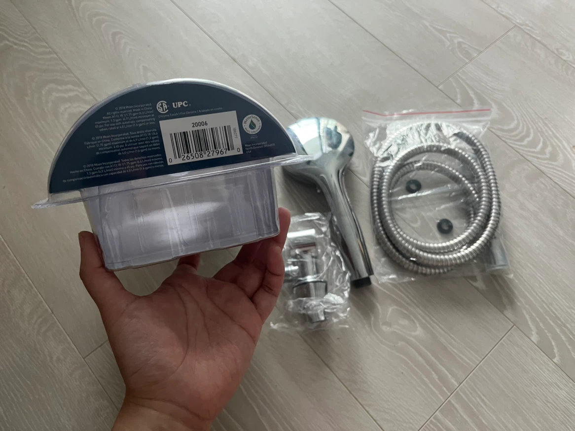 MOEN Fos 3-Setting Handheld Showerhead with Flexible Hose - photo 5