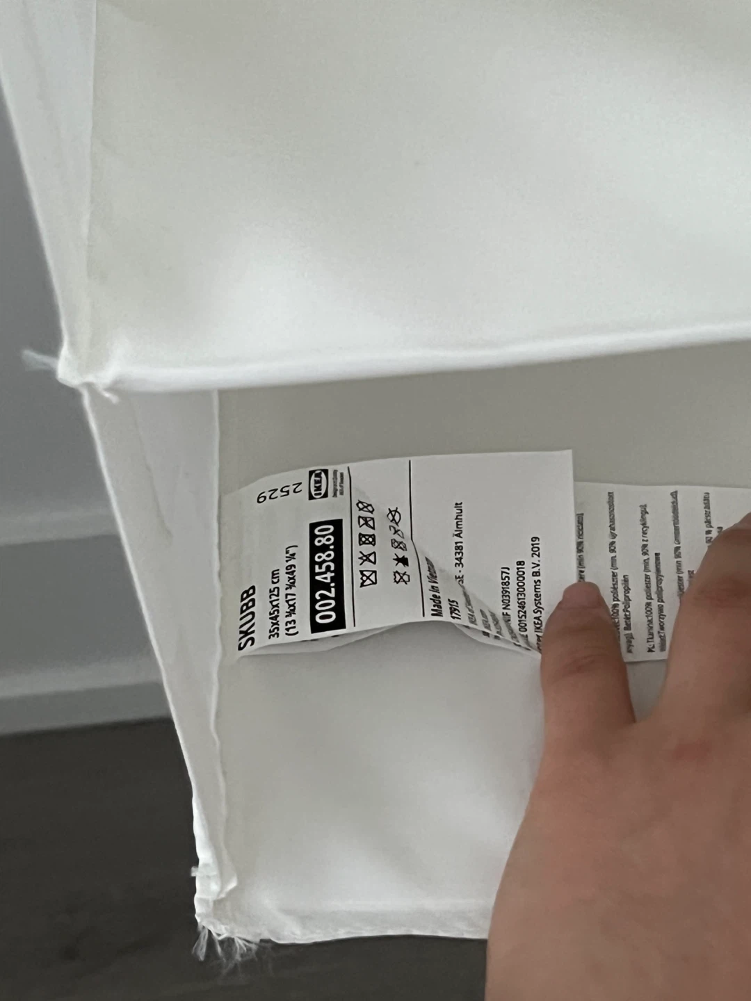 IKEA SKUBB Hanging Shoe Organizer - photo 4