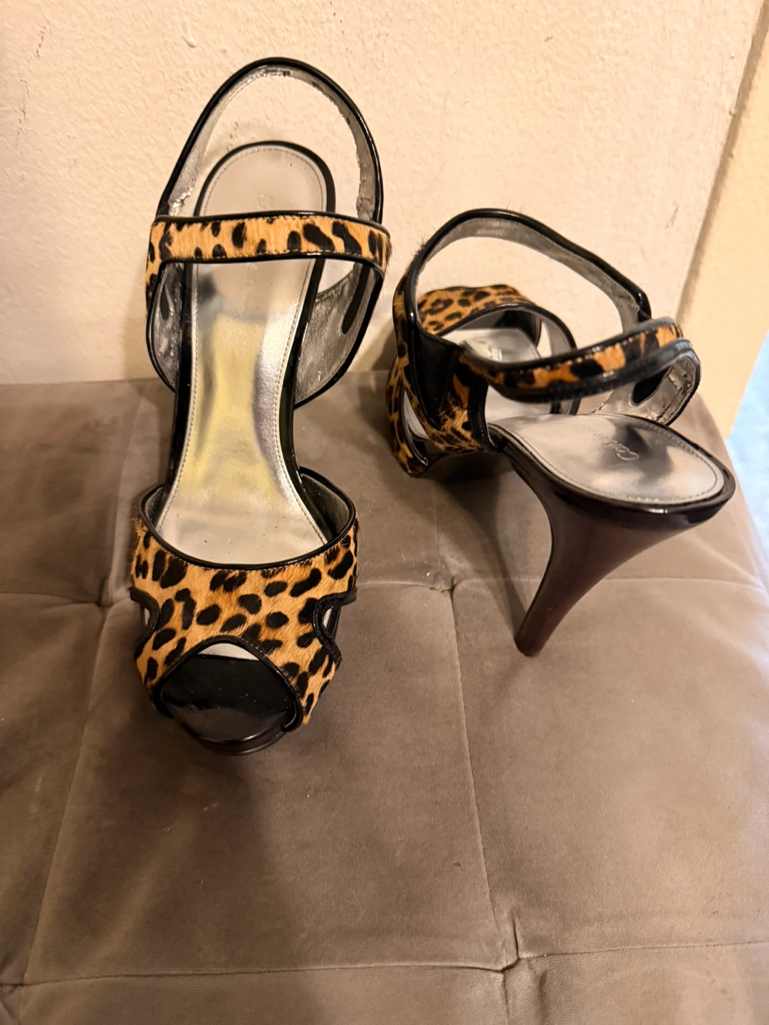 Calvin Klein Leopard Print Heels - photo 2