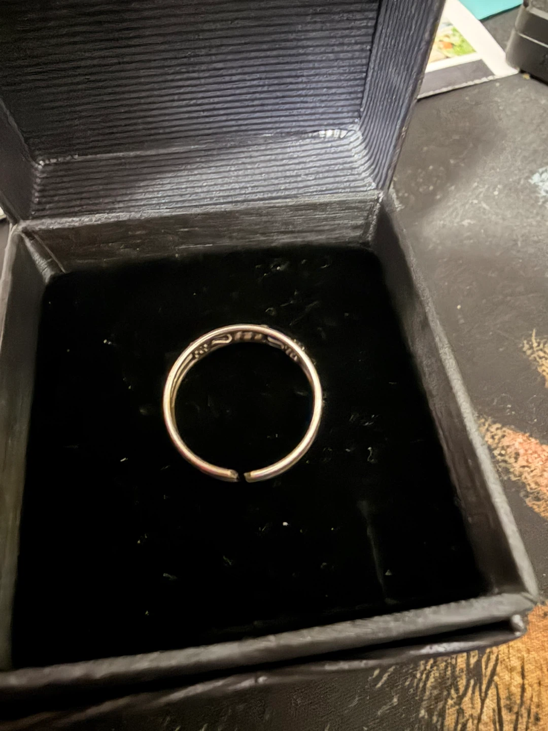 Sterling silver 925 Adjustable Ring - photo 2