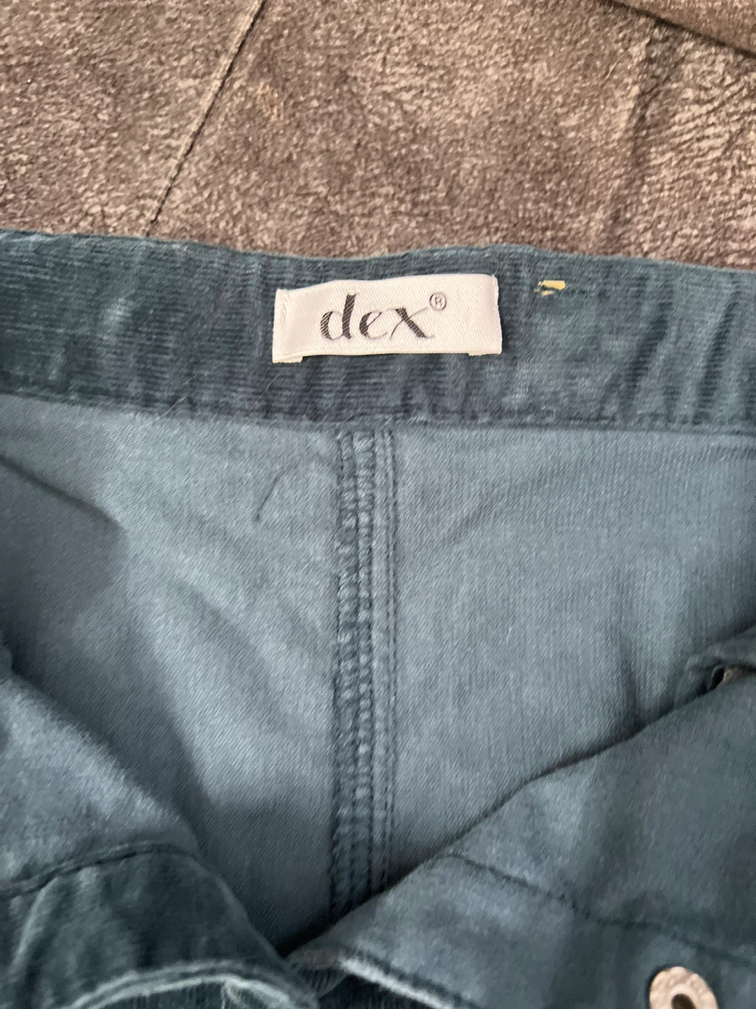 DEX Corduroy Button-Front Skirt - photo 3