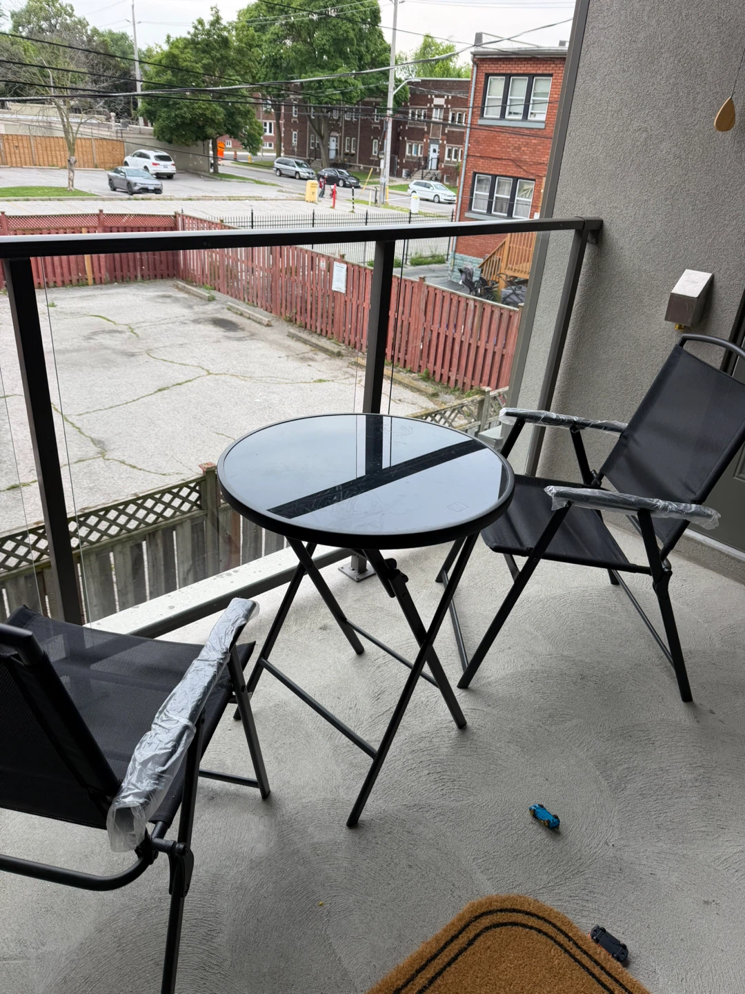 Folding Patio Set - Table and 2 Chairs