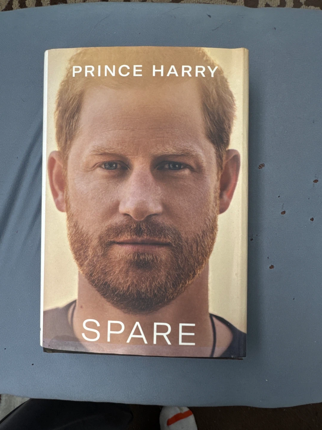 Prince Harry Spare Memoir Book